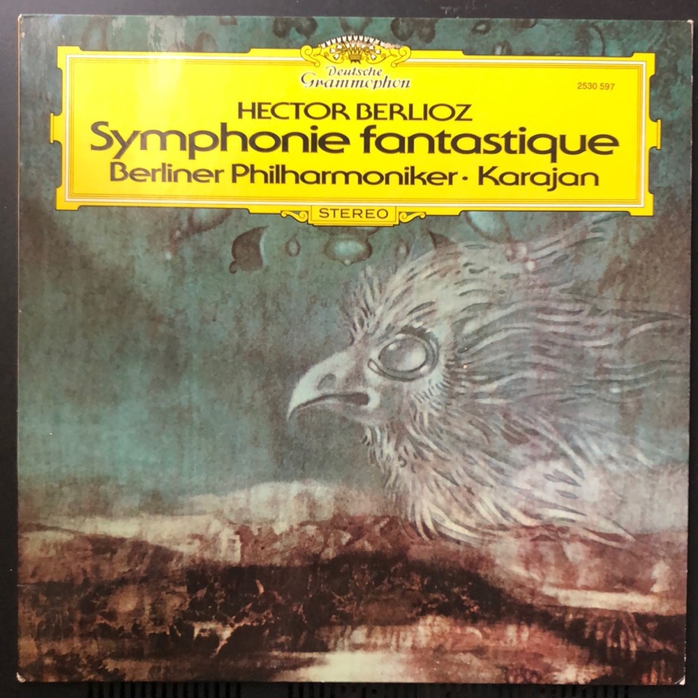 Berlioz Symphonie Fantastique Perf. By Berliner Philharmoniker Vinyl Lp